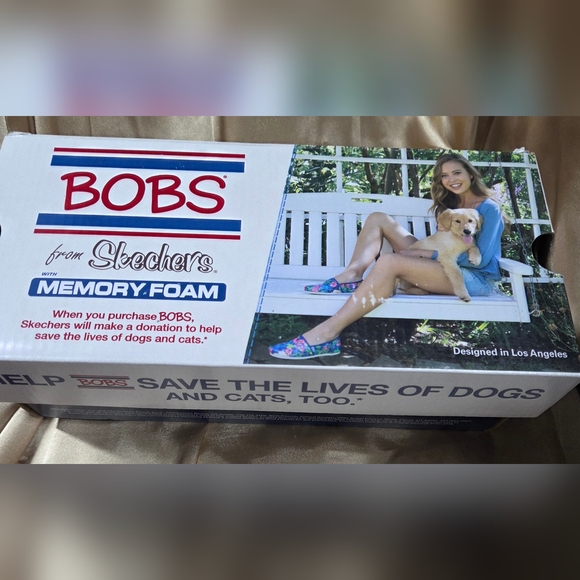 Skechers BOBS Pink Cat Flats - Picture 2 of 10